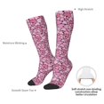 thumbnail image 5 of Bingfone Compression Socks for Women and Men Long Socks for Running Athletic Cycling Nurse-Sweet Heart, 5 of 8