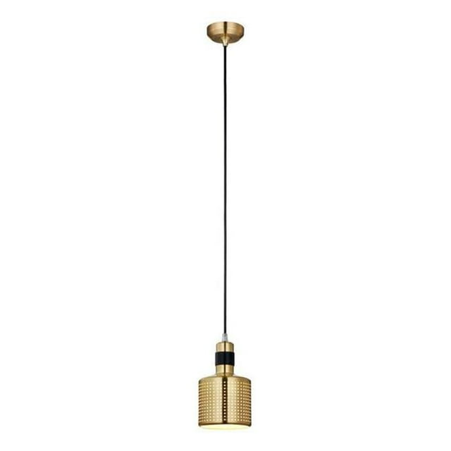 Control Brands LM416PBLK Lampe Pendentif Seula&44; Laiton Noir et Antique