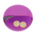 thumbnail image 2 of Unique Bargains 1 Pc Pill Case 1 Grid Round Rotating Pill Box Rose Red, 2 of 6