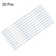 thumbnail image 2 of Cable Plano Flexible Unique Bargains AWM 20624 80C 60V VW-1 Tipo A 5 Pasadores 0,5mm 120mm Azul, 2 of 6