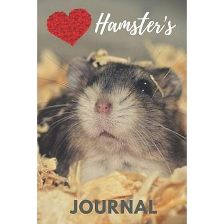 Hamster Journal: cute hamsters gift for animal and small pet lovers (blank lined journal) best for writing notes and ideas for home use