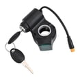 thumbnail image 3 of Mosiee For Kugoo For Kirin For G2 For Pro Electric Scooter Digital Display Voltmeter With Lock Electric Ignition Key 3Pin Connector, 3 of 9