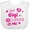 AA-White, variant on Inktastic Valentine's Day My Gigi Loves Me Hearts and Lips Boys or Girls Baby Bib