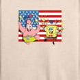 thumbnail image 3 of SpongeBob SquarePants - Patrick Sparkers Flag - Women's Lightweight French Terry Long Sleeve Shirt, 3 of 6