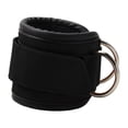 thumbnail image 4 of Correa de tobillo para la máquina de cable de la máquina del tobillo Banda de resistencia del equipo ajustable para el entrenamiento de fuerza de la pierna Fitness negro, 4 of 8