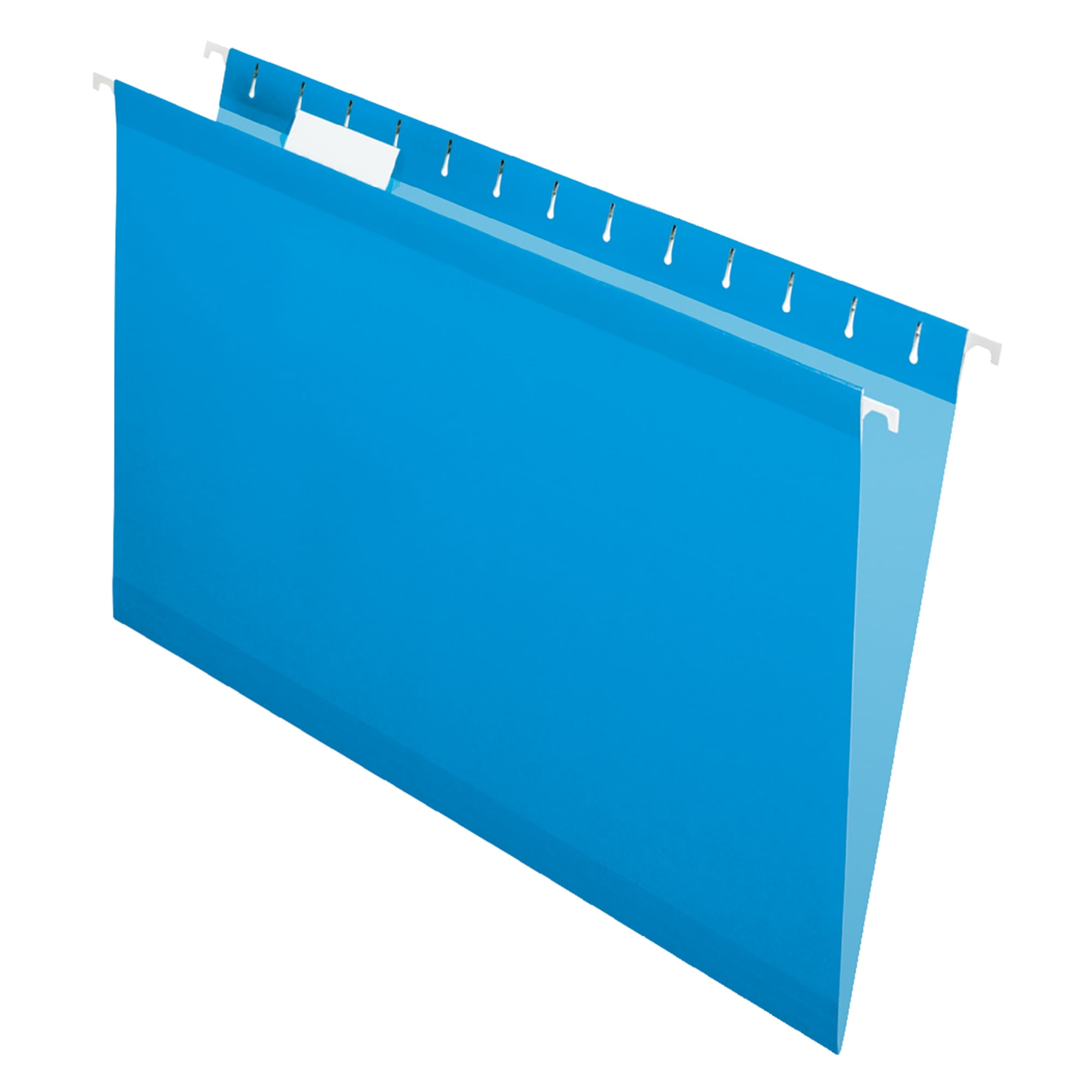 OfficeMax Hanging Folders, 15 3/4 Inches x 9 3/8 Inches, Legal Size, Blue, Box of 25, ESS81623