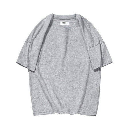 

Pedort Boys T Shirts Casual Stylish Boys Crewneck Fashion Shirt Short Sleeve Tee Novelty Merch for Kids Grey 150