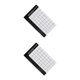 thumbnail image 1 of Wosthever Alfombrilla de tornillo Almohadilla de trabajo magnética Tabla de memoria Almohadilla de trabajo Herramientas de reparación de No.1 2Conjunto, 1 of 6