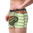 thumbnail image 2 of Yiaed Retro Cover For Coffee Print Men's Soft Cotton Boxer Shorts Breathable Boxers Underwear Moisture-Wicking Underwear Stretch Boxer Briefs for Man-XX-Large, 2 of 5