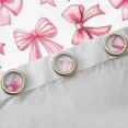 thumbnail image 4 of Castle Fairy Kawaii Bowknot Girl Black Out Curtains,Dreamy Princess Curtains Pack of 2 (42x63 Each),Cute Pink Bow Bedroom Curtains,Lightweight Room Decor, 4 of 6