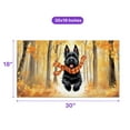 thumbnail image 5 of Welcome Fall Scottish Terrier Strolling Through the Autumn Maple Forest Doormat Scottie Dog Lover Gifts Indoor Outdoor Welcome Mat - 12012, 5 of 5