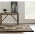 thumbnail image 5 of Linon Home Decor Persian Treasures Area Rug Collection, Cream and Black, 5' x 7.6', 5 of 5