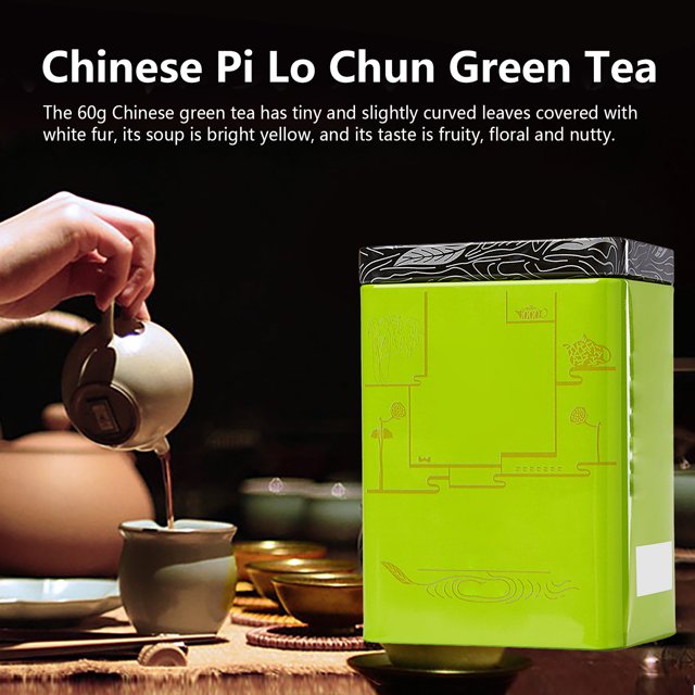 Té Verde Chino Pi Lo Chun, 18 Meses De Almacenamiento En Frío Afrutado 60 G De Recogido Antes Del Festival Qingming Té Verde Bi Luo Chun Para Recolección