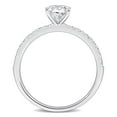 thumbnail image 5 of Created Forever Women's 1 1/6 CT Lab Created Diamond 14K White Gold Bridal Ring (G-H, VS1-VS2), 5 of 10