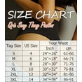 thumbnail image 3 of QRIC Women's Thong Shapewear High Waist Tummy Control Panties Body Shaper Cincher Girdle Slimmer Briefs Underwear Beige L, 3 of 6