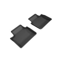 3D MAXpider Custom Fit Kagu Floor Mat (Black) Compatible with Porsche Panamera (971) 2017-2025 / Panamera E-Hybrid (971) 2020-2025 - R2