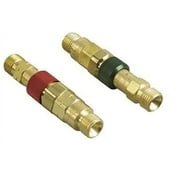 Western Hose to Hose Quick Connect Connector Disconnect Set, QDB20