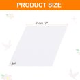 thumbnail image 2 of 300 Count Diamond Paper Piecing Paper for Quilting, 2-Inch 60 Degree Rhombus English Paper Piecing Template, Foundation Paper Pieces Patchwork Supplies, 2 of 6