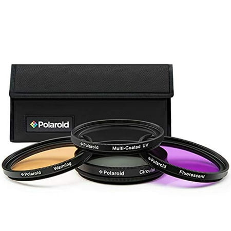 UPC 812147010312 product image for Polaroid Optics 58mm 4-Piece Filter Kit Set [UV,CPL, Warming,& FLD] includes Nyl | upcitemdb.com