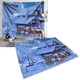 thumbnail image 4 of Tapiz De Pared De Navidad ANGGREK Fibra De Poliéster Suave Cocina Decoración, 4 of 7