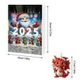 thumbnail image 2 of Advent Calendar 2026, 3D Printed Dragon Advent Calendar, Animal Figures Desk Pet Collection with Christmas Countdown, Holiday Display for Collectors, 2 of 6
