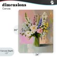 thumbnail image 4 of Stupell Industries Cottage Glass Vase with Spring Blooms Canvas Art, 24 x 30, by The Prints Vibe, 4 of 8