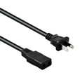 thumbnail image 2 of PGENDAR 8ft 2-Prong Square AC Power Cord Cable Lead for Yamaha Model PSR-6300 Keyboard Synth, 2 of 5