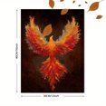 thumbnail image 3 of Phoenix Canvas Wall Art, Mythical Bird Print for Living Room Bedroom Office Dining Room Hallway Entryway Hotel Lobby Decor, 3 of 8