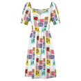 thumbnail image 4 of Vintage Radio Love Sleeveless Dress dress for women 2024 women's evening dresses 2024 summer woman dress 2024, 4 of 6