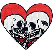The True Love Till Death Patch Embroidered Applique Iron On Sew On Emblem