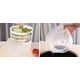 thumbnail image 3 of Centrifugadora de Ensalada lechuga, Escurridora de Verdura y Secadora de Lechuga tipo Salad Spinner con Colador Integrado, Funcionamiento Giratorio, (Blanco), 3 of 5
