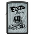 thumbnail image 2 of Zippo 48572 Car Design Black Matte Metal Finish Windproof Lighter, 2 of 6