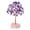 B, variante sur LCXmlly Arbre de Vie en Faux Cristal Bonne Signification Décoration Maison Quartz Rose Arbre Porte-Bonheur