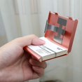 thumbnail image 4 of Porte-cartes de Visite Portable en Métal Inoxydable (Argent), 4 of 5