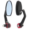 thumbnail image 2 of Bangcool 1 Pair Motorcycle Mirror Adjustable Rear View Aluminum Alloy Bar End Mirror Motorcycle Side Mirror, 2 of 9
