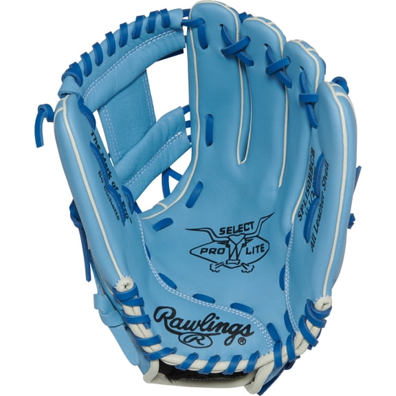 Rawlings Select Pro Lite 11.5-Inch Glove | Bo Bichette Model | RHT | Columbia Blue/Royal