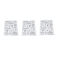 thumbnail image 1 of Suministros Para Hacer Tarjetas Higoodz Sellos Transparentes Reutilizables Duraderos Transparentes, 1 of 8
