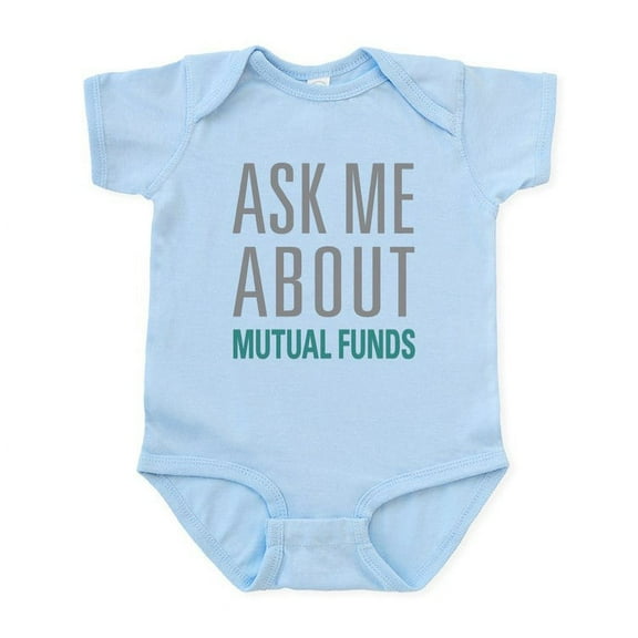CafePress - Mutual Funds - Baby Light Bodysuit, Size Newborn - 24 Months