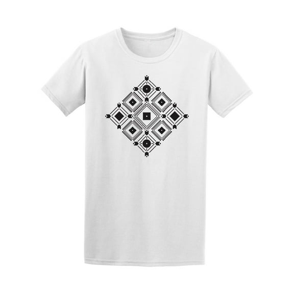 Boho Style Ethnical Geometry Tee Men's -Image by Shutterstock