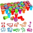 thumbnail image 2 of 10Pcs Assorted Stamps For Kids Self-ink Stamps, Children Toy Stamps Smiley Face Seal For Scrapbooking DIY Painting Photo Album Decor Gong Bohan unisex, 2 of 2