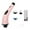 Pink #2, variant on Xihbxyly Electric Scrubber for Cleaning New Wireless Shower Scrubber 4 in 1 Multifunctional Spin Scrubber Power Shower Scrubber for Bathroom, Tub, Tile, Floor