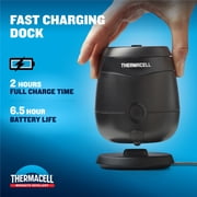 Thermacell E-ZoneGuard Patio + Rechargeable Mosquito Repeller + Fast Charging Dock with 36-Hr Refill and 6.5-Hr Battery