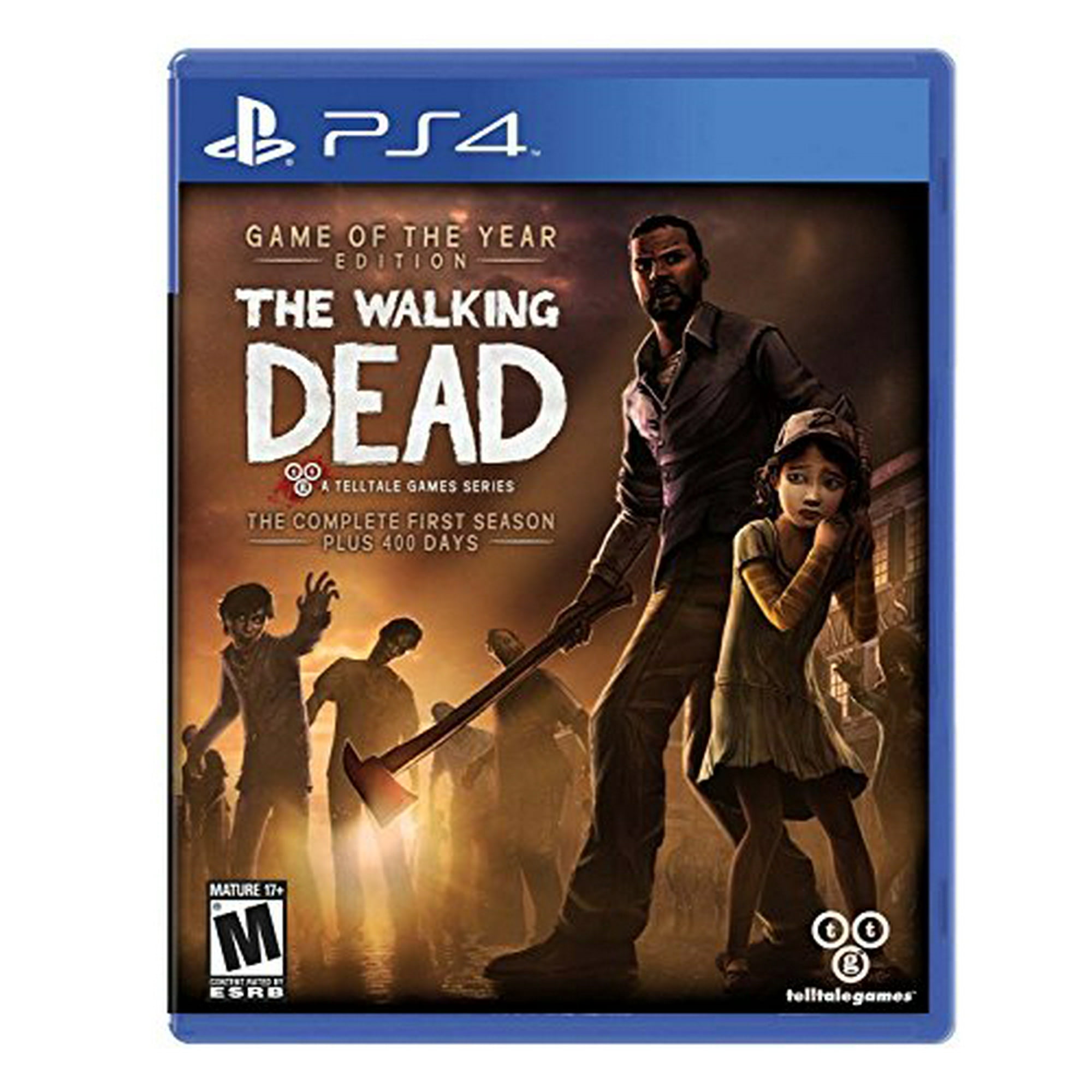 The Walking The Complete First Season - PlayStation 4 | Walmart