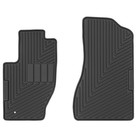 Road Comforts 2 Piece Front Set Custom Fit Floor Mat Fits select: 1999-2010 JEEP GRAND CHEROKEE, 2006-2010 JEEP COMMANDER