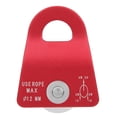 thumbnail image 2 of Single Pulley, Outdoor Pulley Roller, Side Plate For Towing Mountaineering Lifting Climbing Red, 2 of 8