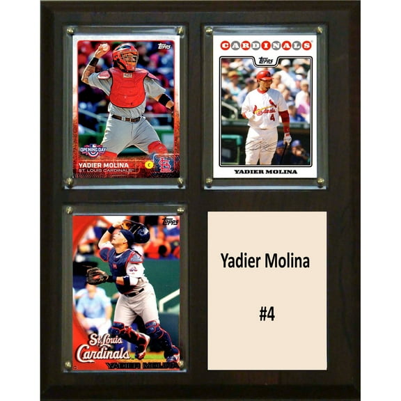 Yadier Molina St. Louis Cardinals 8'' x 10'' Plaque