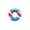 #2A-Red White Blue, variant on BZPIZ Inflatable Fruit Pool Floats, Antis-Roll Swim Tubes Rings for Pool Lake Beach Summer Pool Party Swimming Beach Pool Party Decorations Watermelon