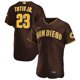 thumbnail image 1 of Jersey bordado del jugador del equipo n. ° 23 Fernando Tatis Jr. Del sacerdote de San Diego de los hombres del béisbol americano, 1 of 4