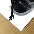 thumbnail image 3 of Halloween Floor Wall Decal, Long Hair Female Horror Wall Sticker, 3 of 5
