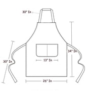 MORNITE Art Aprons for Painting Pottery Ceramics, Mens Women Kitchen Cooking Aprons Waterproof Green